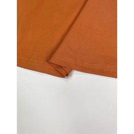 Plus Size Elegant Surplice Neck Maxi Dress - Soft Solid Color, Long Sleeve, Tie Waist, Flattering Fit for Spring & Fall - Women's Comfortable Plus Size Clothing for Everyday Wear