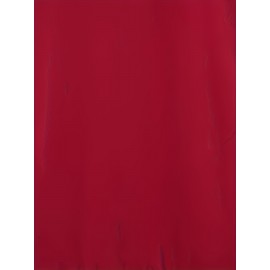 Elegant V-Neck Long Solid Color Cardigan for Women - Chic Non-Stretch Fabric, Perfect for All Seasons, Stylish Pink Blazer with Ribbed Cuffs and Hem