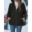 Plus Size, Women's Plus Size Elegant Hooded Jacket - All-Season Lightweight Coat with Collar & Umbrella Hem, Structured H-Line Silhouette, Machine Washable Durable Fabric - Office, Party, Wedding Coat for Professional & Casual Attire (No Belt